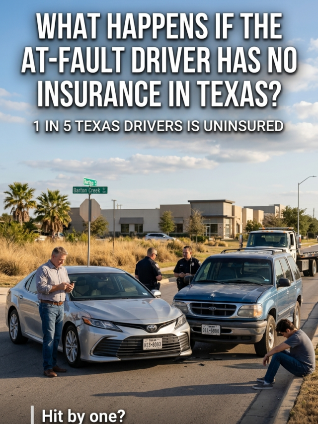 What Happens If the At-Fault Driver Has No Insurance in Texas?